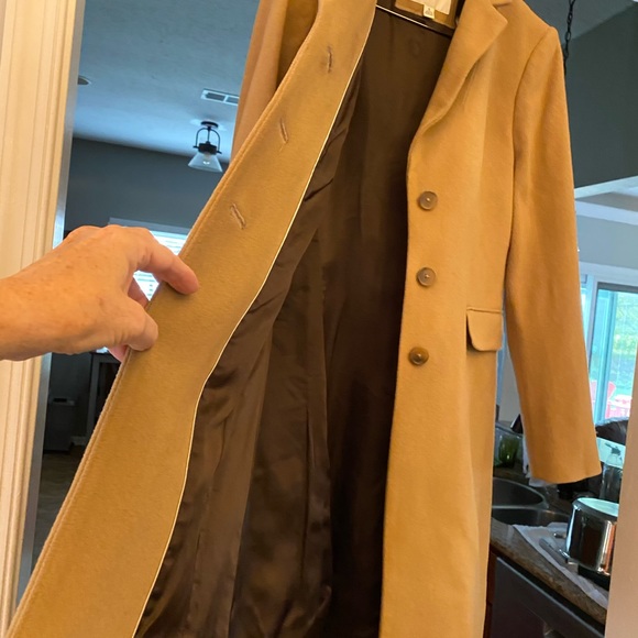 Banana Republic Camel Wool Coat Worn 3 